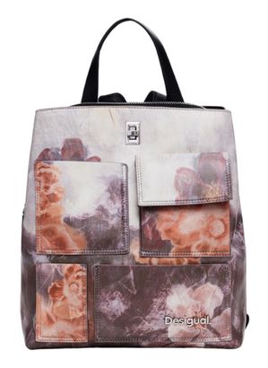Desigual Pocket Blossom Sumy Mini Backpack Raw