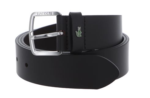 LACOSTE Plain Leather Belt W120 Dragonfly Used