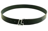 LACOSTE Plain Leather Belt W90 Sinople - kürzbar LACOSTE Plain Leather Belt W90 Sinople - kürzbar