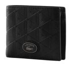 LACOSTE Monogramm Billfold Coin M Noir LACOSTE Monogramm Billfold Coin M Noir