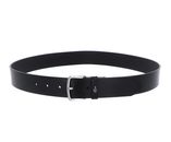 LACOSTE Plain Leather Belt W110 Noir