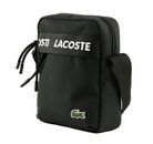 LACOSTE Neocroc Vertical Camera Bag Tape Noir LACOSTE Neocroc Vertical Camera Bag Tape Noir