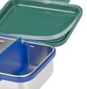 Lässig Lunchbox Stainless Steel Rainbow Green
