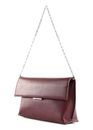 Calvin Klein CK Linear Shoulder Bag SM Pebble Oxblood Calvin Klein CK Linear Shoulder Bag SM Pebble Oxblood
