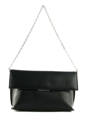 Calvin Klein CK Linear Shoulder Bag SM Pebble CK Black