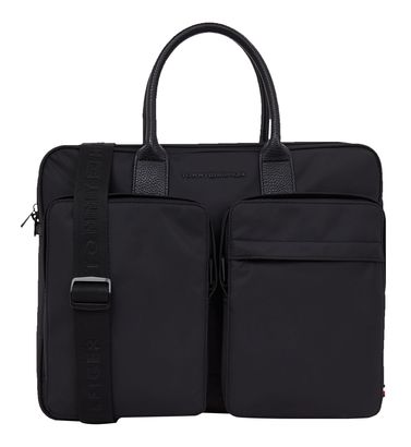 TOMMY HILFIGER TH Repreve Computer Bag Black