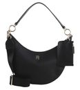TOMMY HILFIGER TH Monotype Shoulder Bag Black
