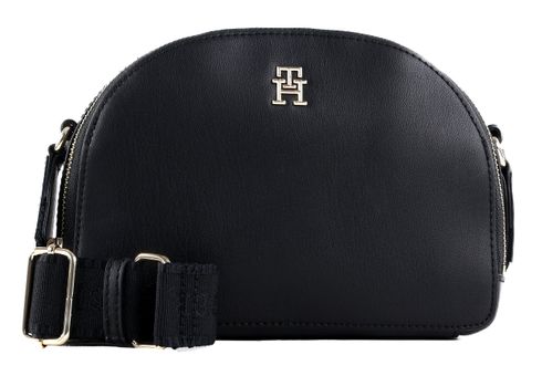 TOMMY HILFIGER TH Monotype Half Moon Crossover Black