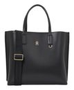 TOMMY HILFIGER TH Distinct Satchel Black TOMMY HILFIGER TH Distinct Satchel Black