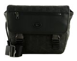 LACOSTE Nomogramme Slim Messenger Bag Noir LACOSTE Nomogramme Slim Messenger Bag Noir