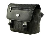 LACOSTE Nomogramme Slim Messenger Bag Noir LACOSTE Nomogramme Slim Messenger Bag Noir