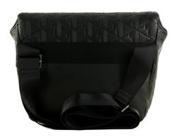 LACOSTE cross body bag Nomogramme Slim Messenger Bag Noir