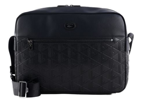 LACOSTE Nomogramme Airline Reporter Bag Noir