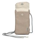 zwei Mademoiselle.M Phone Bag MP30 Nubuk-Cappuccino