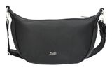 zwei Mademoiselle.M M70 Half-Moon Bag Nubuk-Black