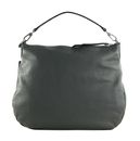 abro Leather Adria Hobo Bag Juna L Dark Grey abro Leather Adria Hobo Bag Juna L Dark Grey