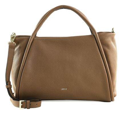 abro Leather Dalia Shopper Willow S Camel
