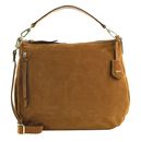 abro Leather Suede Juna Hobo L Cuoio