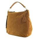 abro Leather Suede Juna Hobo L Cuoio