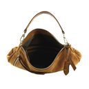 abro Leather Suede Juna Hobo L Cuoio
