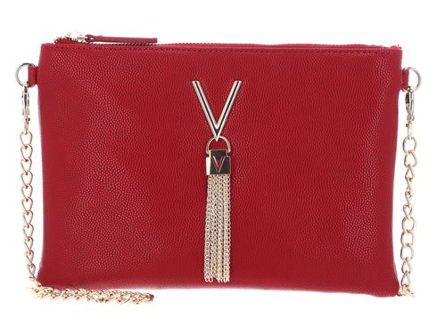 VALENTINO Divina Clutch Rosso Scuro