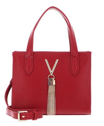 VALENTINO Divina Shopping Bag Rosso Scuro