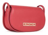 VALENTINO Vinile Flap Bag M Rosso Scuro