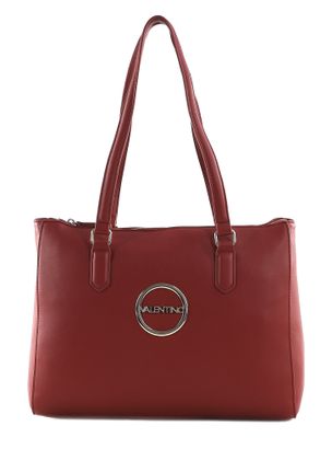 VALENTINO Moses Shopping Bag Rosso Scuro