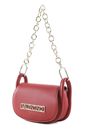 VALENTINO Vinile Flap Bag S Rosso Scuro