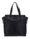 THE BRIDGE Fabio Tote Bag Nero Rutenio Scuro