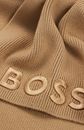 BOSS Lara Knitted Scarf Medium Beige