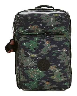 kipling Back To School Print Scotty Backpack L Camo Treasure