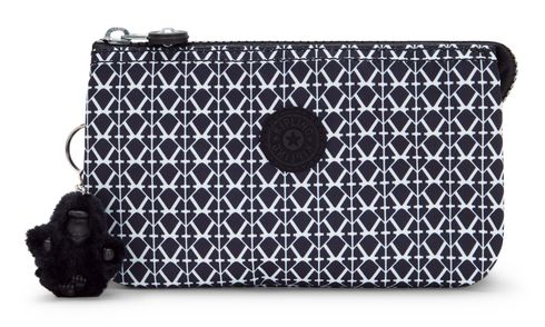 kipling Basic Print Creativity Pouch L Signature Print