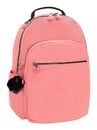kipling Basic Seoul Backpack L Peach Peace kipling Basic Seoul Backpack L Peach Peace