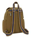 kipling Basic City Zip Mini Backpack Dry Laurel