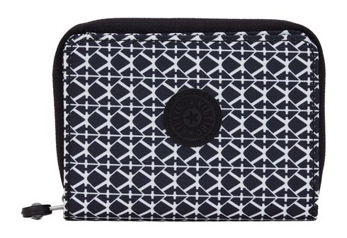 kipling Basic Print Money Love Medium Wallet M Signature Print