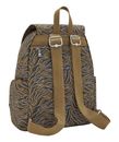 kipling Basic City Zip Backpack S Undersea Leaves