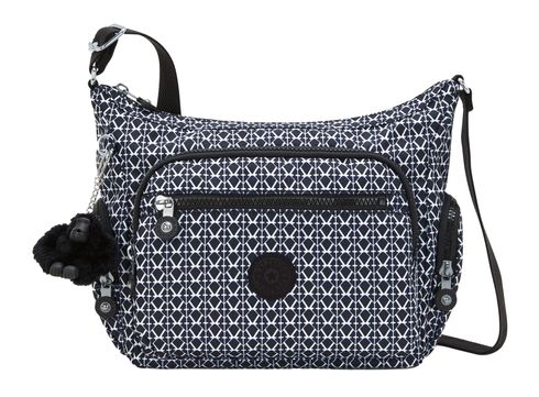 kipling Basic Print Gabbie S Crossbody Signature Print