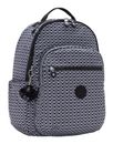 kipling Basic Print Seoul Backpack L Signature Print