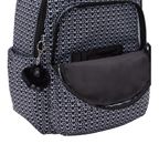kipling Basic Print Seoul Backpack L Signature Print