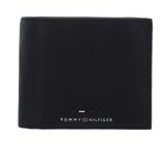 TOMMY HILFIGER TH Premium CC Flap and Coin Bifold Wallet Black TOMMY HILFIGER TH Premium CC Flap and Coin Bifold Wallet Black