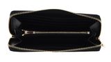 TOMMY HILFIGER TH Distinct Zip Around Wallet Black TOMMY HILFIGER TH Distinct Zip Around Wallet Black