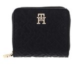 TOMMY HILFIGER TH Distinct Zip Around Wallet Black TOMMY HILFIGER TH Distinct Zip Around Wallet Black