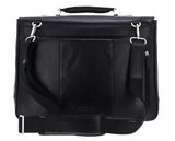 LEONHARD HEYDEN Chicago Briefcase 2 Compartments Black