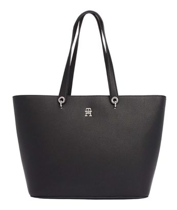 TOMMY HILFIGER TH Emblem Tote Black