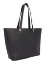 TOMMY HILFIGER TH Emblem Tote Black TOMMY HILFIGER TH Emblem Tote Black