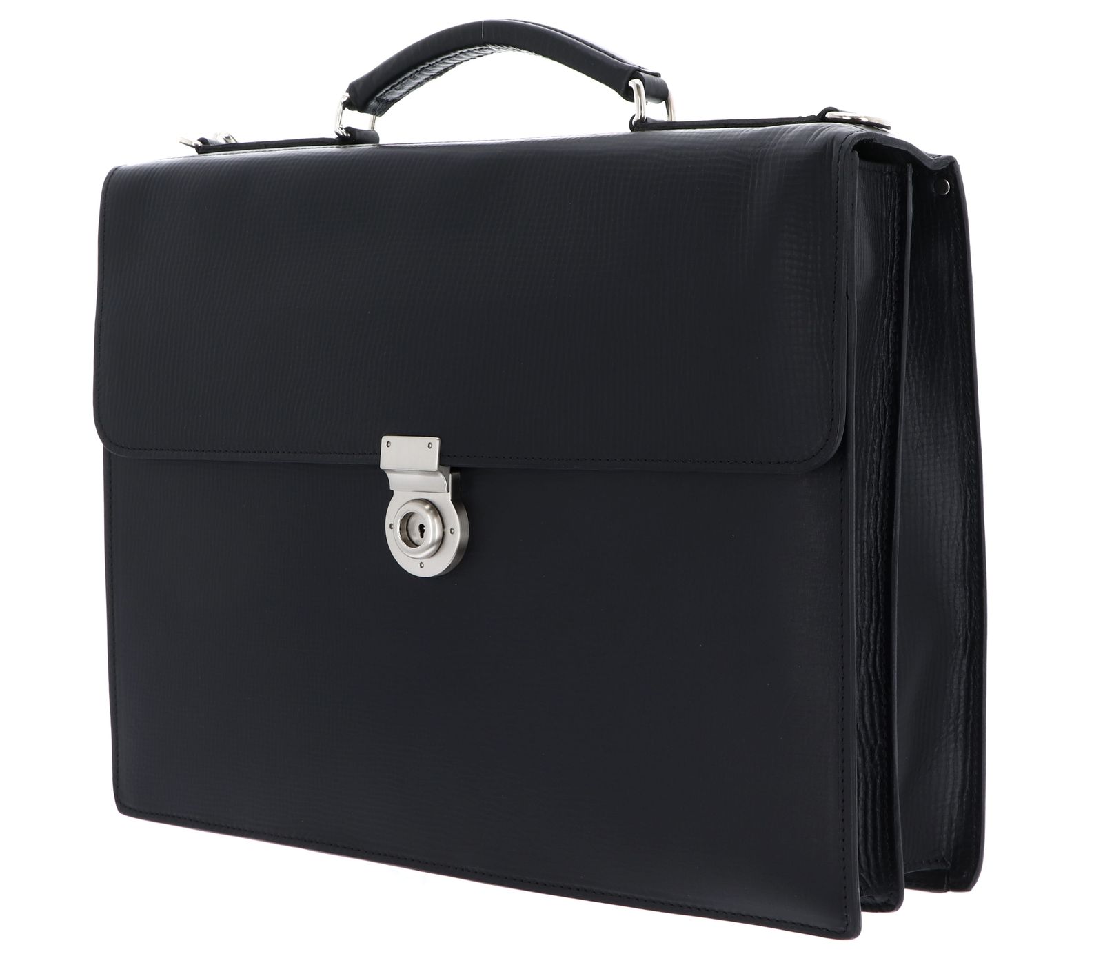 LEONHARD HEYDEN Tradition Briefcase 2 Compartments Black LEONHARD HEYDEN Tradition Briefcase 2 Compartments Black