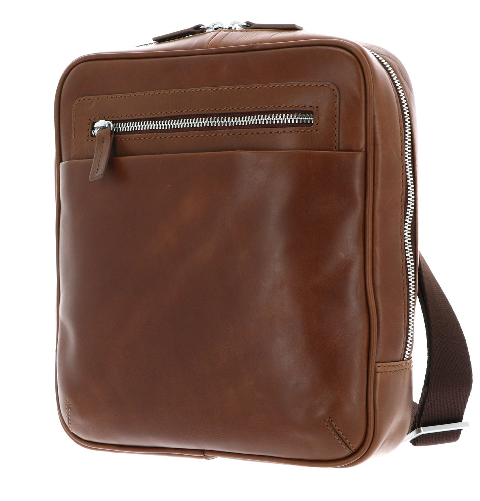 LEONHARD HEYDEN Chicago Zipper Shoulder Bag S Brown LEONHARD HEYDEN Chicago Zipper Shoulder Bag S Brown