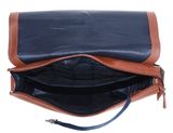 LEONHARD HEYDEN Dakota Messenger Bag L Chestnut