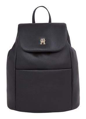 TOMMY HILFIGER Poppy Reform Flap Backpack Black